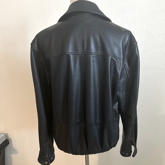 Men’s Genuine Leather Jacket Lambskin Roundtree Yorke Size S - Picture 3 of 12